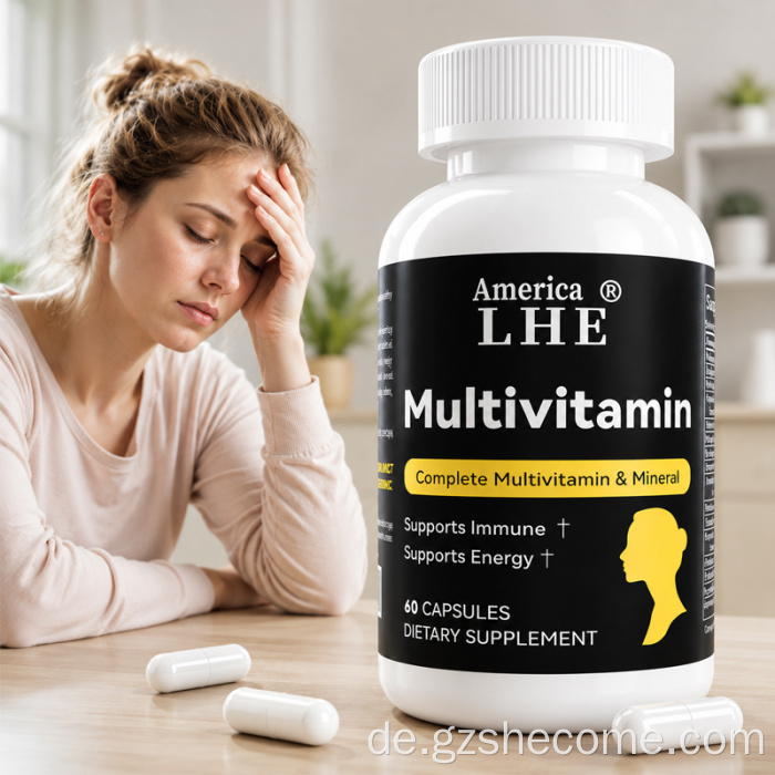 Shecome Multivitamin-Kapseln zur Unterstützung der Immungesundheit